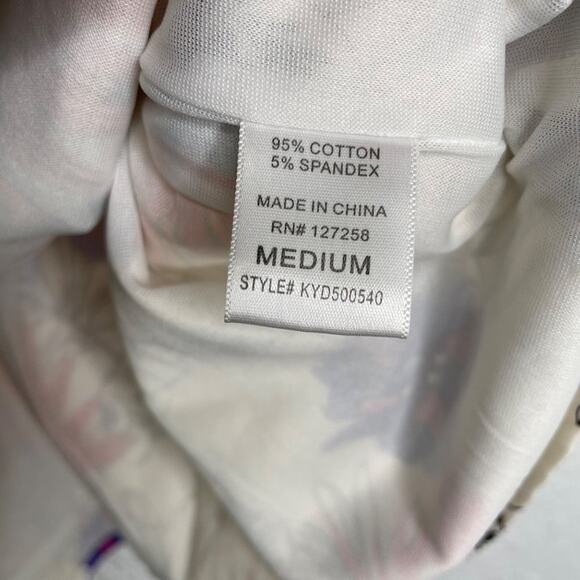 Francesca’s Womens Dress Size M Floral Strapless Sweetheart Neckline Mini - Picture 6 of 14